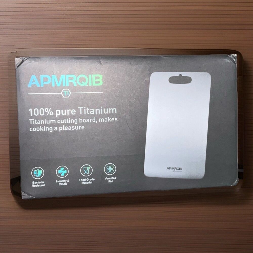APMRQIB Titanium Cutting Board Size 10 Inch-6.5 Inch